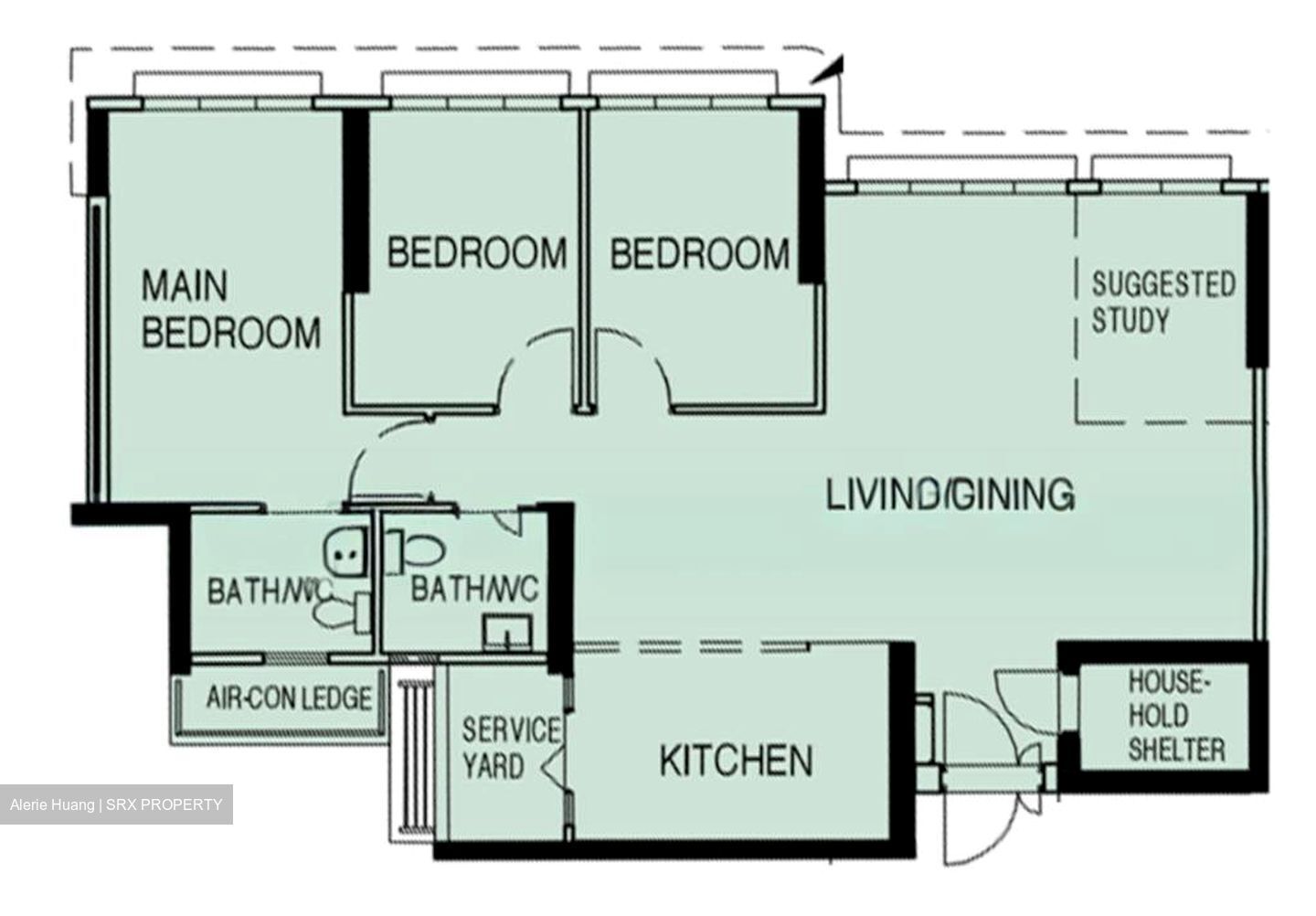 Blk 152C Bedok South Horizon (Bedok), HDB 5 Rooms #582937851